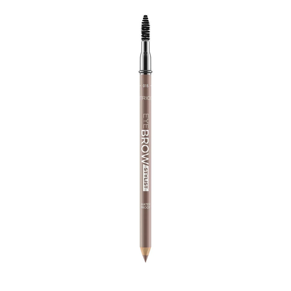 Catrice, Eye Brow Stylist, Waterproof, Eyebrow Cream Pencil & Brush 2-In-1, 015, Ashy Drama, 1.4 g