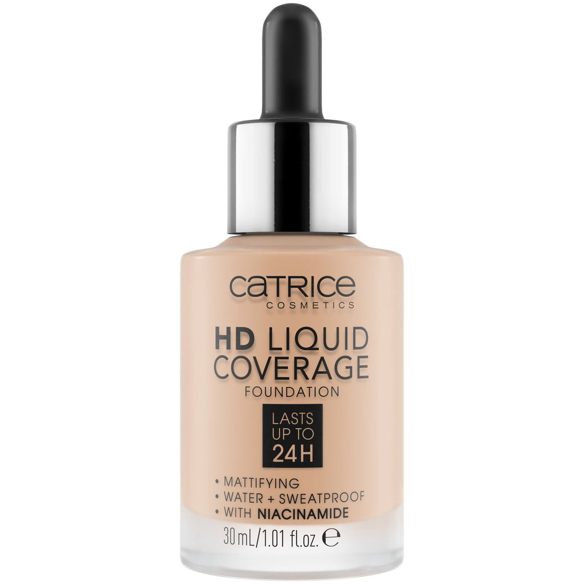 Catrice, HD, Vegan, Smooth, Liquid Foundation, 40, Warm Beige, 30 ml