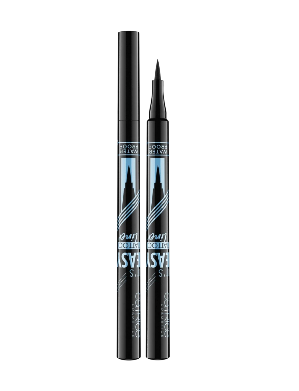 Catrice, It's Easy Tattoo, Waterproof, Liquid Eyeliner, 010, Black, 1 ml