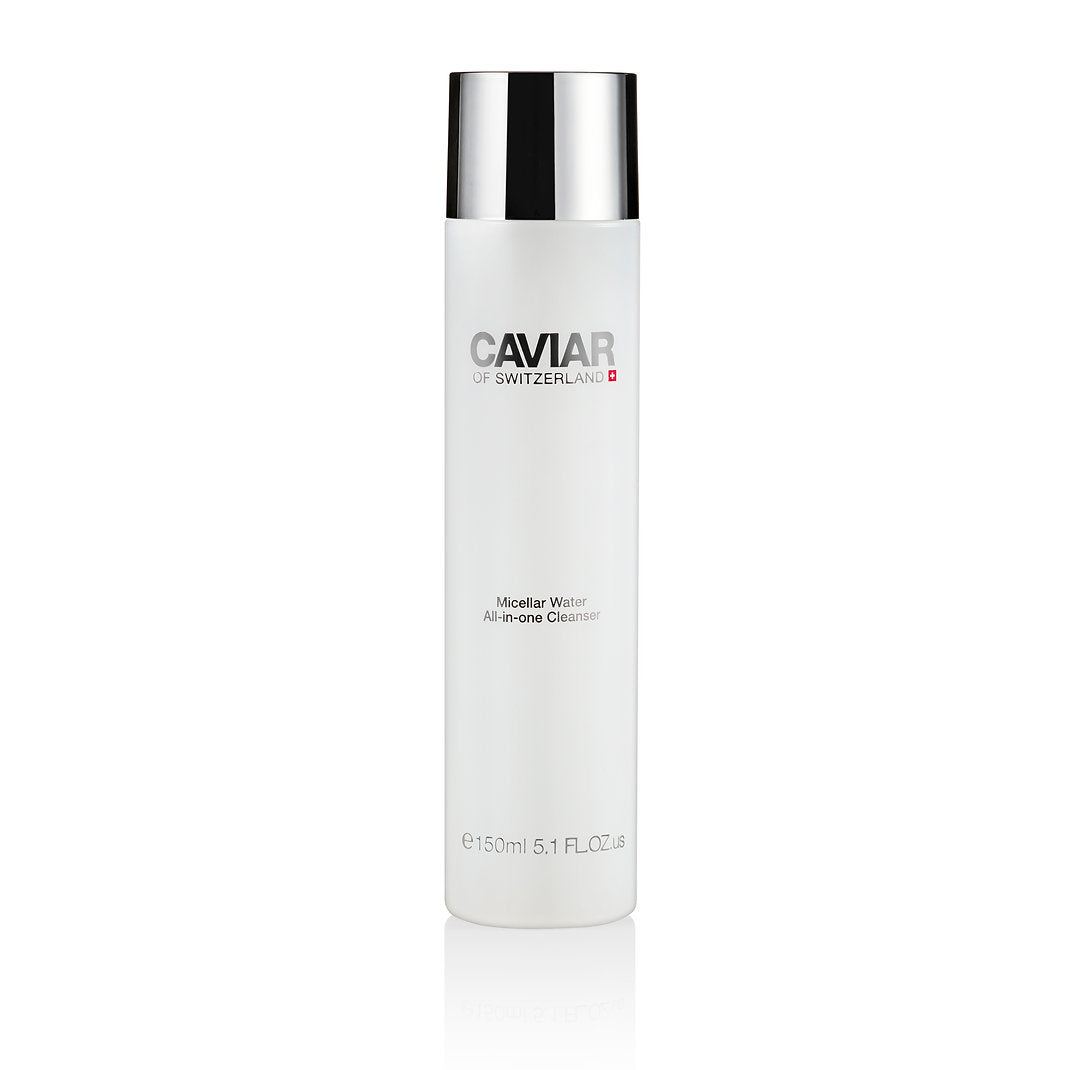 Caviar Of Switzerland, All-In-One, Cleansing, Micellar Water, All Skin Types, 150 ml