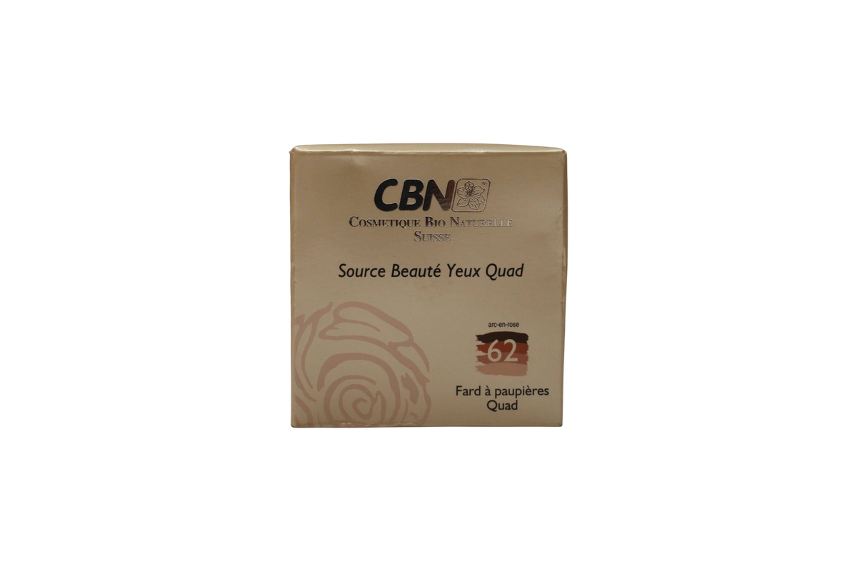CBN, Fard A Paupieres, Øjenskyggepalette, 62, 4 nuancer, 5 g