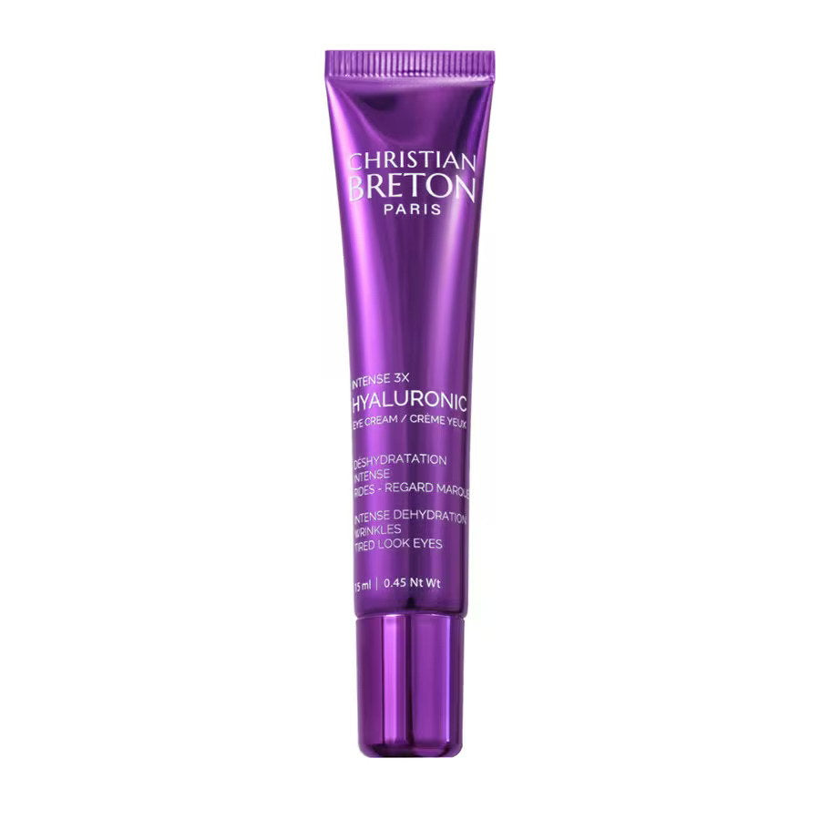 Christian Breton, Intense 3X, Hyaluronic, Hydrating, Eye Cream, 15 ml