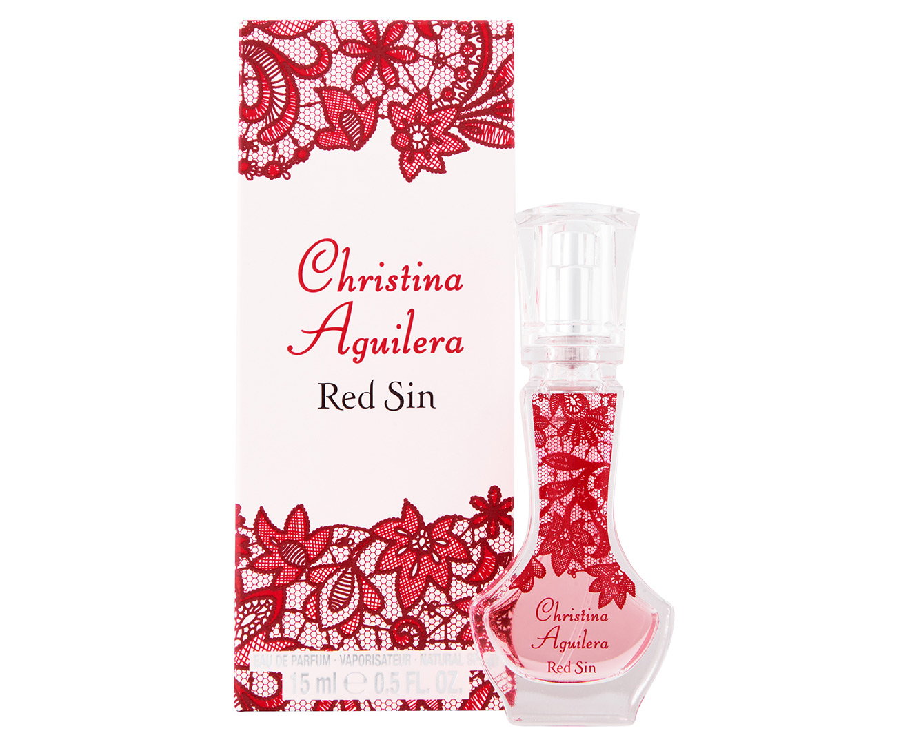 Christina Aguilera, Red Sin, Eau De Parfum, For Women, 15 ml *Miniature