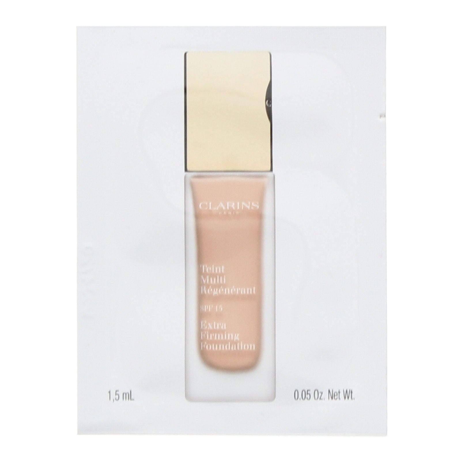 Clarins, Everlasting, Hydrating, Compact Foundation, 112, Amber, SPF 15, 1.5 ml *Sample