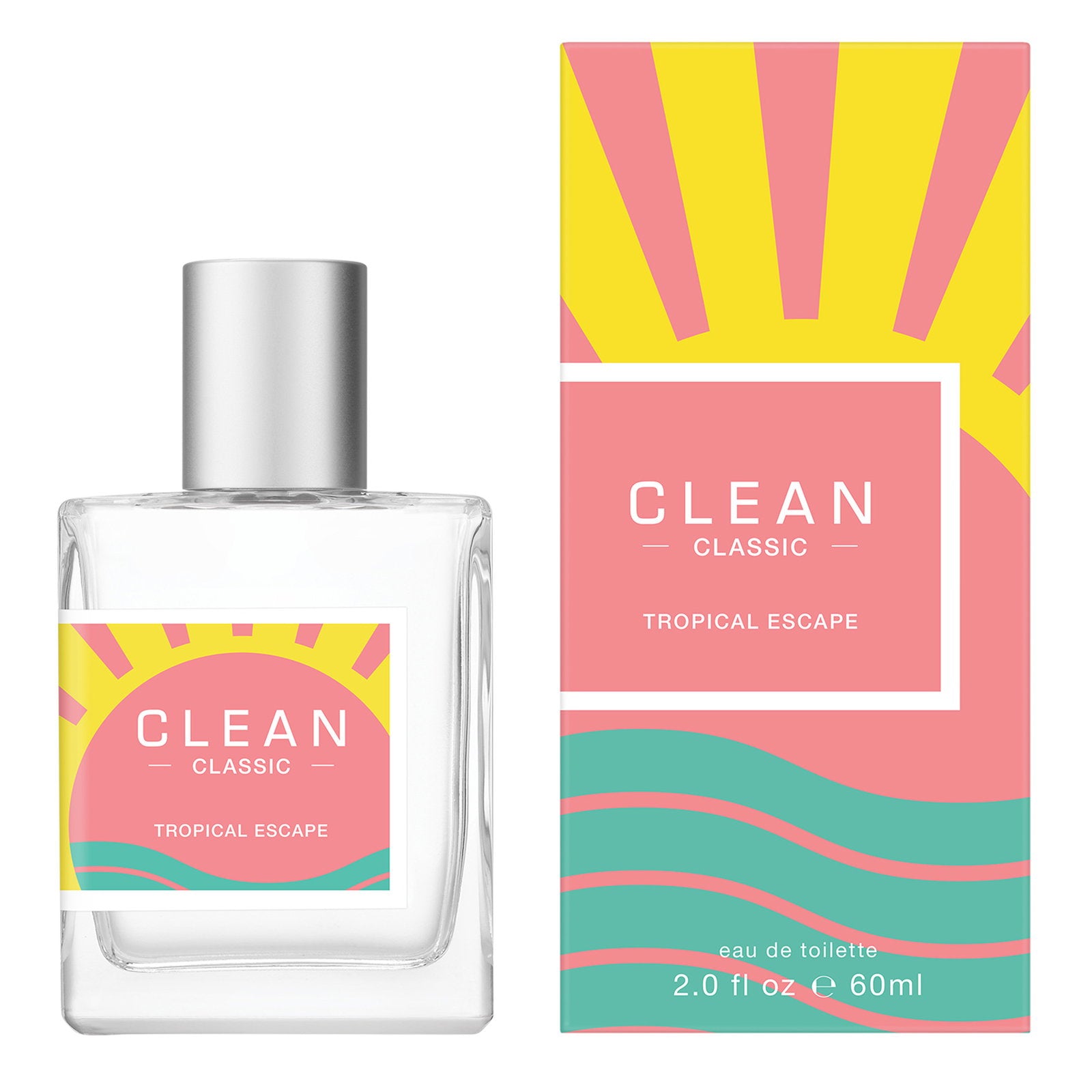 Clean, Classic Tropical Escape, Eau De Toilette, Unisex, 60 ml