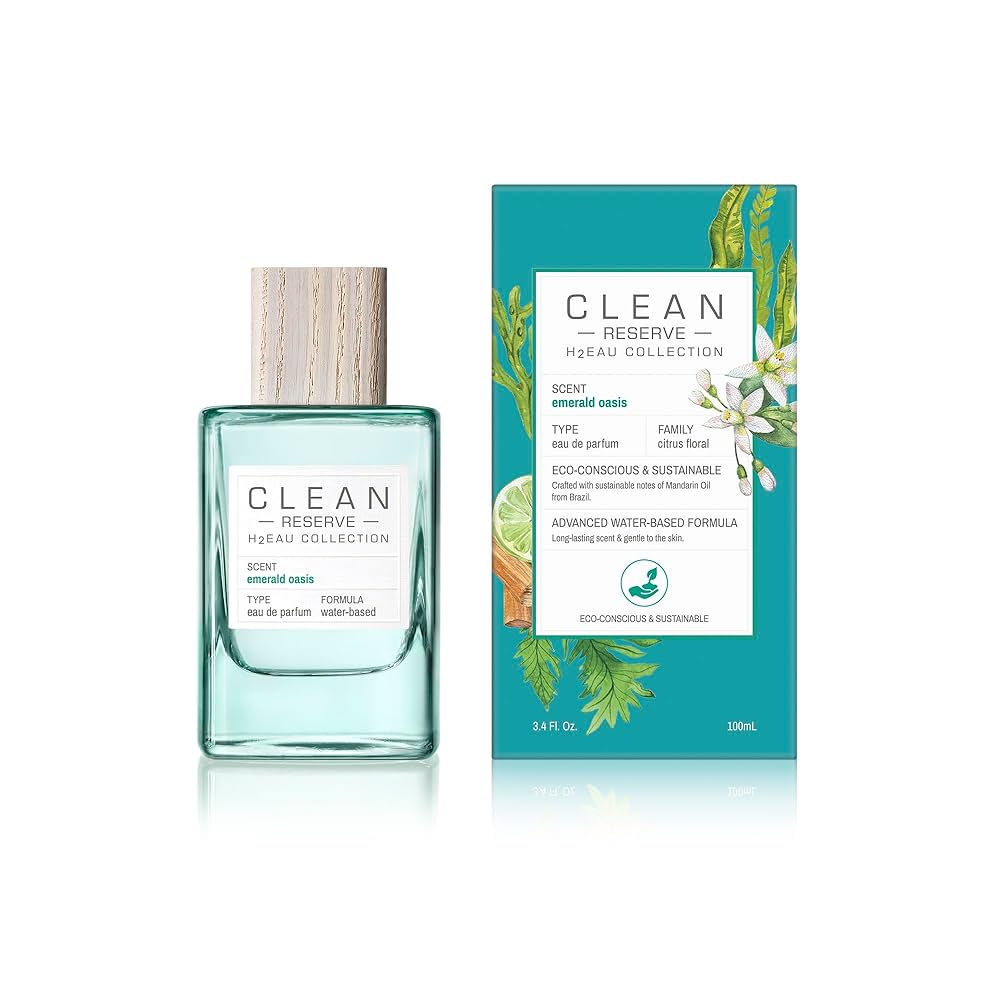 Clean, H2Eau Emerald Oasis, Eau De Parfum, Unisex, 100 ml