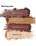 Clinique, All About Shadow Quad, Eyeshadow Palette, 03, Morning Java, 4, 3.3 g