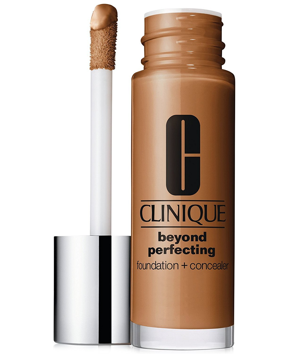 Clinique, Beyond Perfecting, Paraben-Free, Matte Finish, Liquid Foundation & Concealer 2-In-1, 11, Honey, 30 ml *Tester