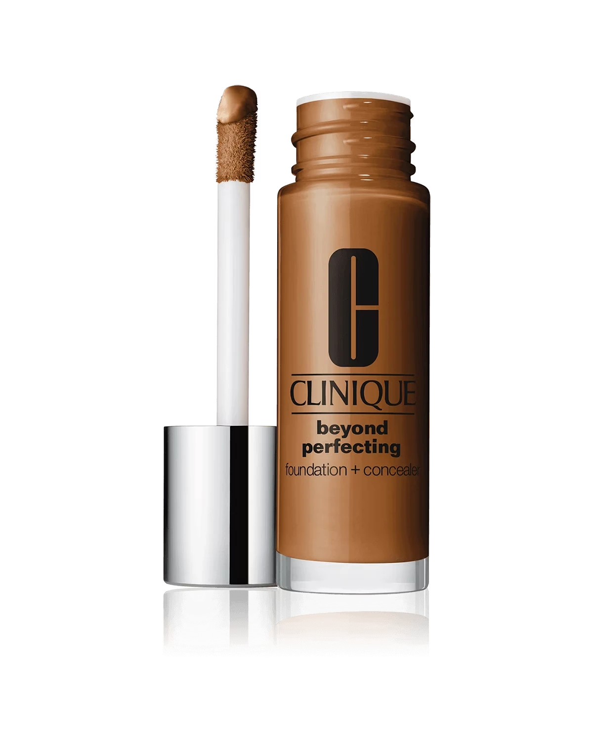 Clinique, Beyond Perfecting, Paraben-Free, Matte Finish, Liquid Foundation & Concealer 2-In-1, 28, Clove, 30 ml