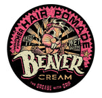 Cock Grease, Beaver Cream Keep It Wet, Hair Styling Pomade, Shine Finish, 50 g