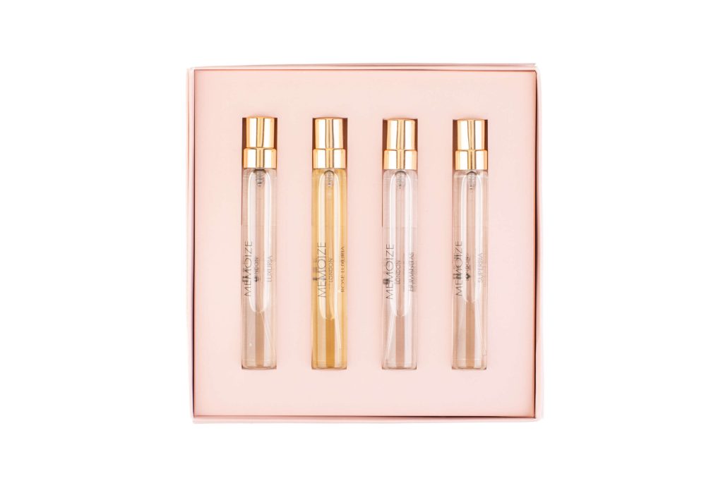 Collection II Set Memoize: Humanitas, Extrait De Parfum, Unisex, 7.5 ml + Superbia, Extrait De Parfum, Unisex, 7.5 ml + Luxuria, Extrait De Parfum, Unisex, 7.5 ml + Rose Luxuria, Eau De Parfum, Unisex, 7.5 ml