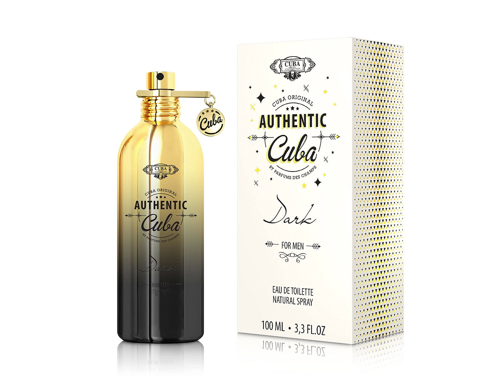 Cuba Authentic, Dark, Eau De Toilette, For Men, 100 ml