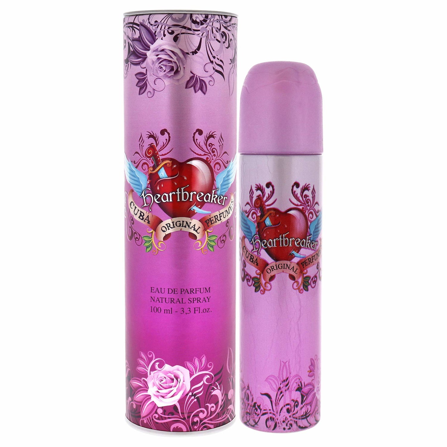 Cuba, Heartbreaker, Eau De Parfum, For Women, 100 ml