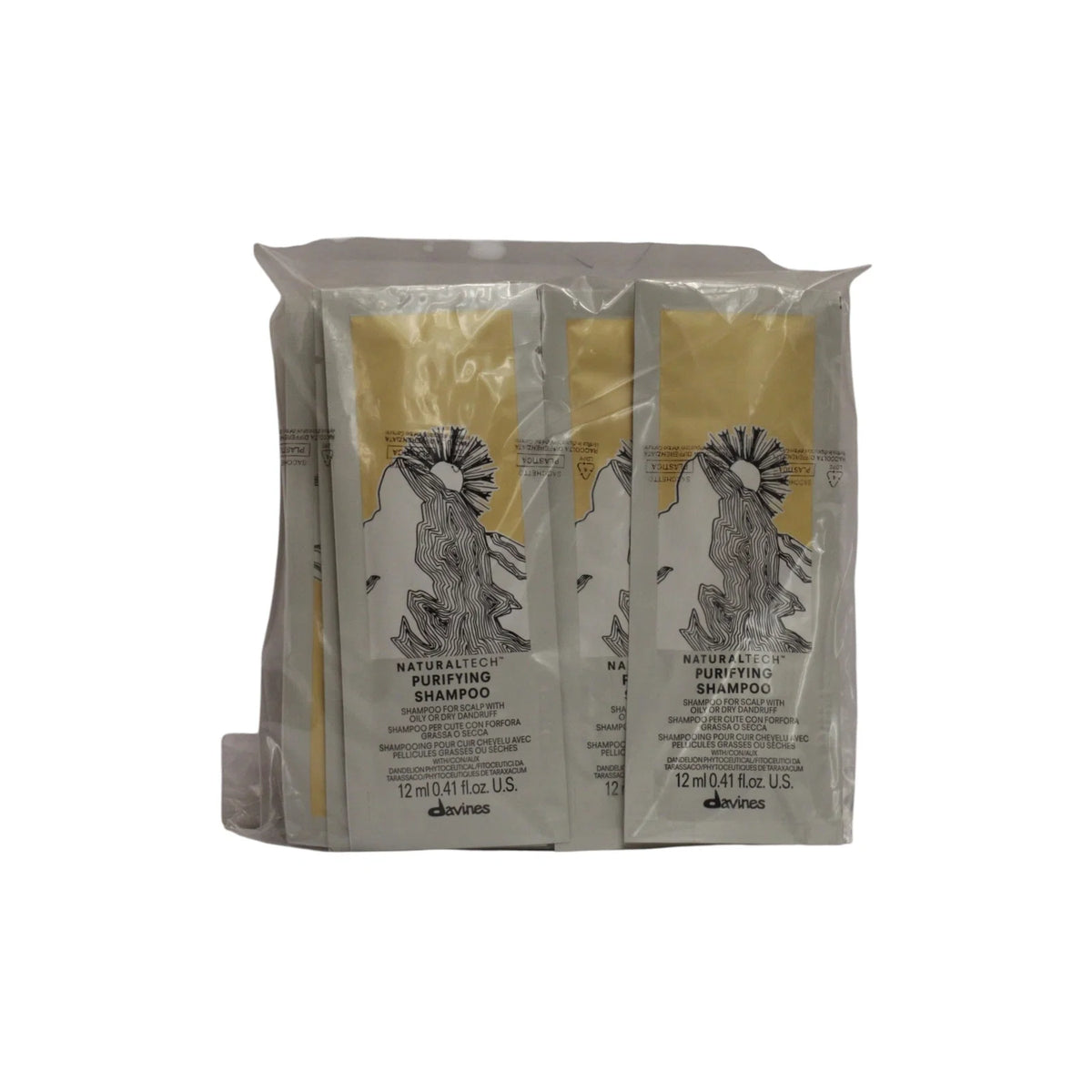 Davines NaturalTech Rensende shampoo 12 stk.