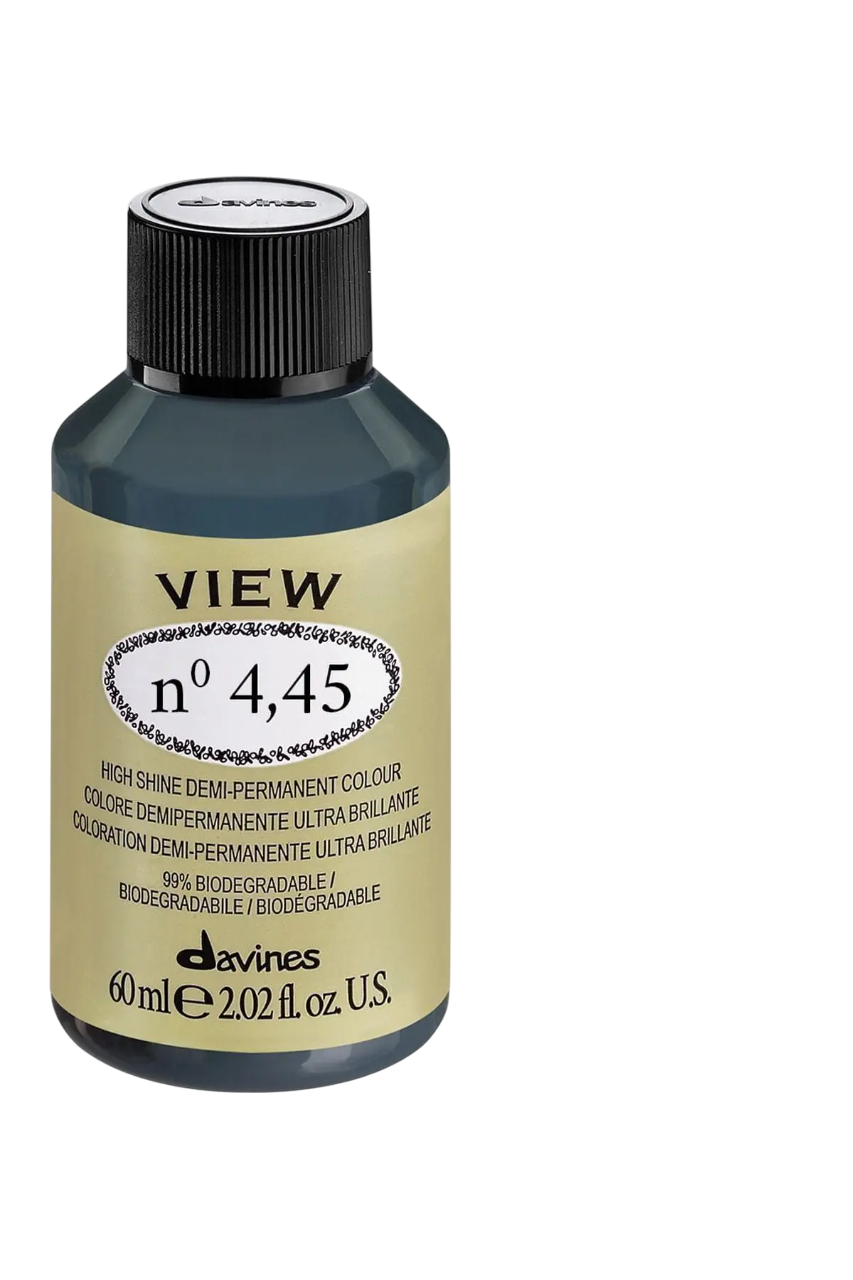 Davines, View, Demi-Permanent Hair Dye, 4.45 , 60 ml