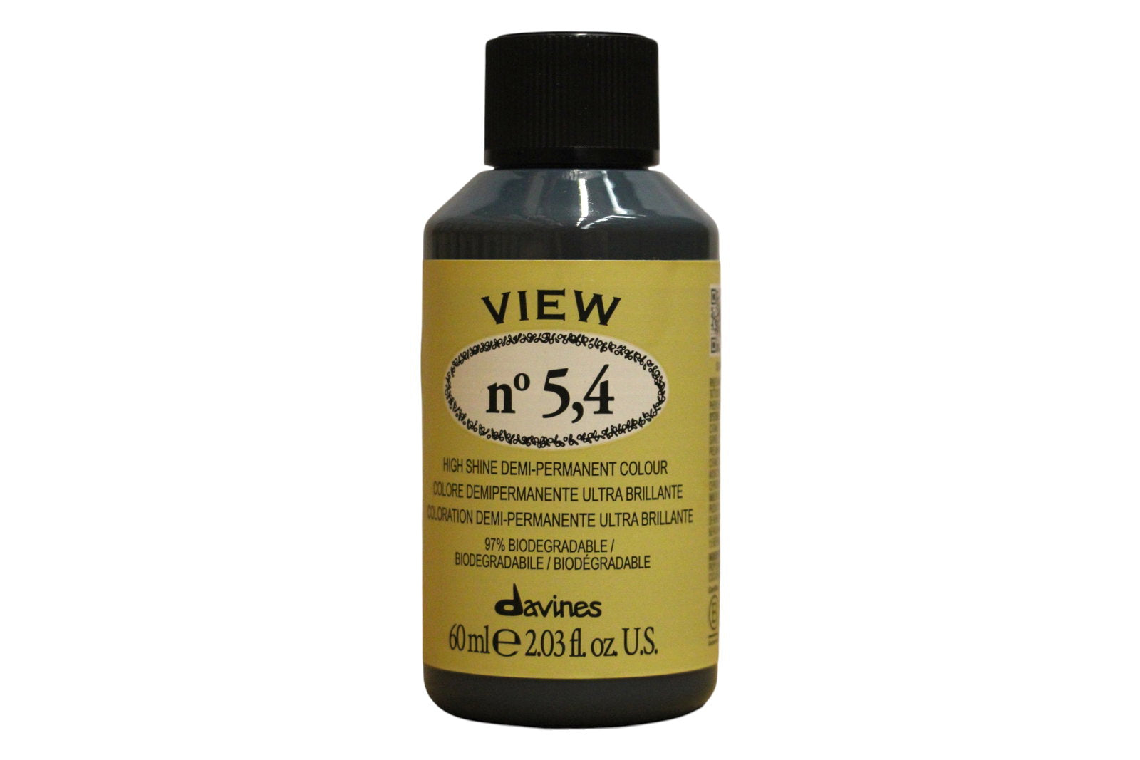 Davines, View, Demi-Permanent Hair Dye, 5.4 , 60 ml