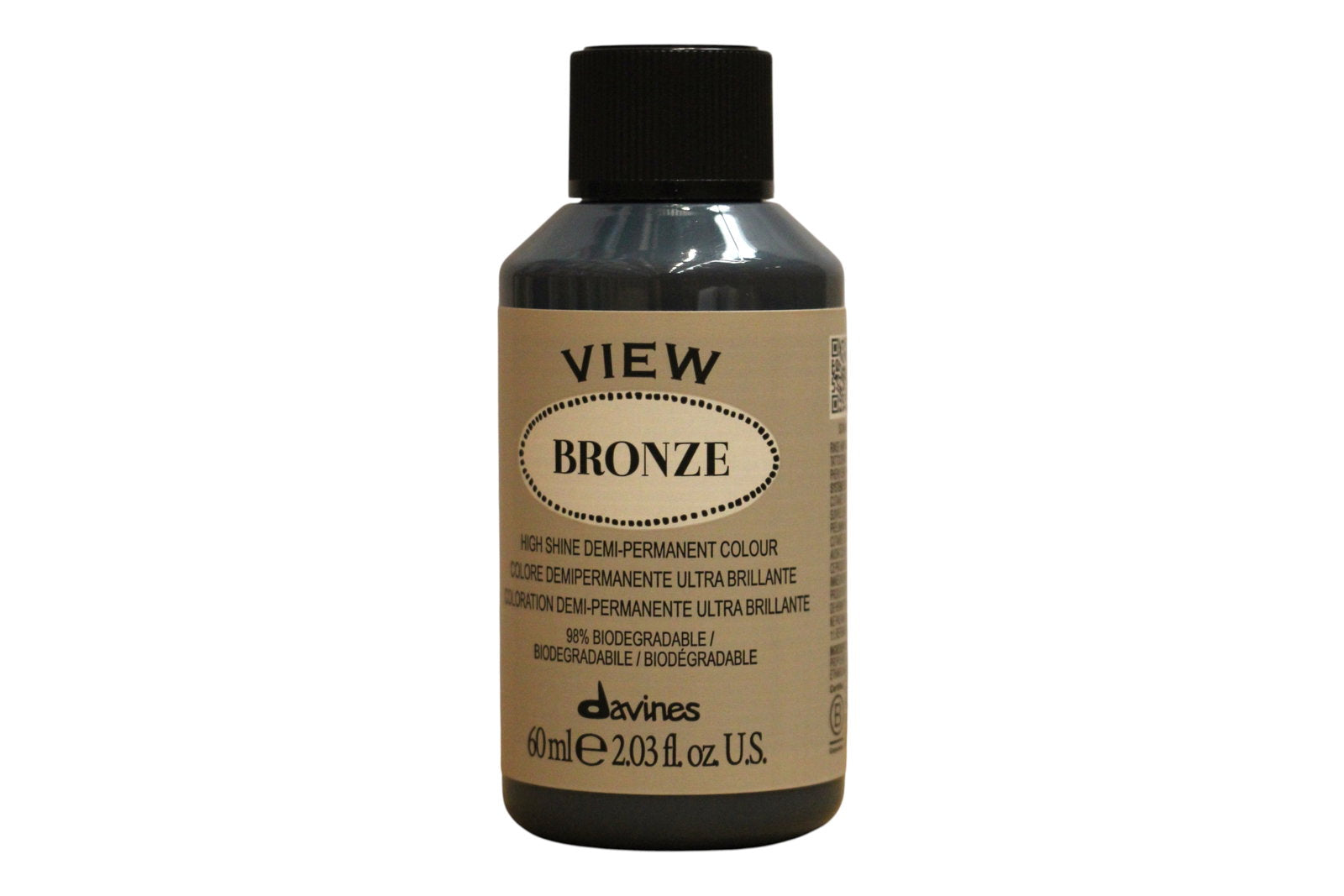Davines, View, Demi-Permanent Hair Dye,  Bronze, 60 ml
