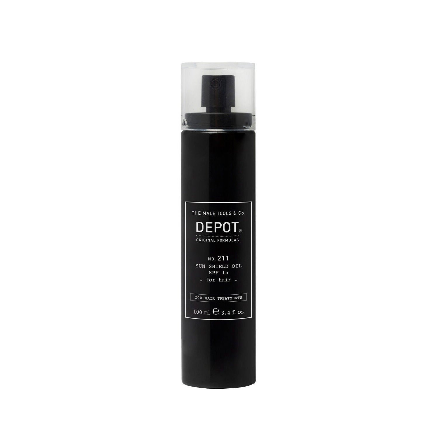 Depot, 200 Hair Treatments No. 211, Hair Spray Treatment, For UV Protection, 100 ml
