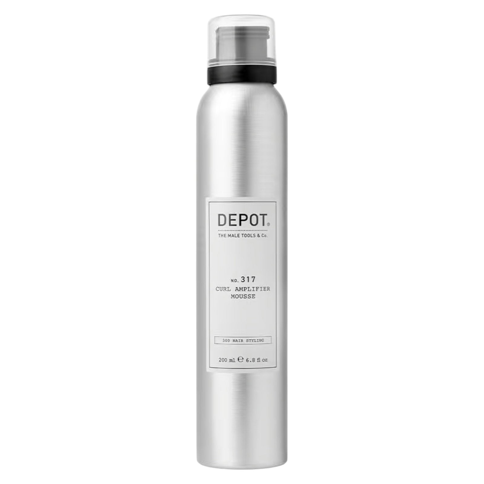 Depot, 300 Hair Stylings No. 317, Hair Styling Mousse, Hydrating, Medium, 200 ml