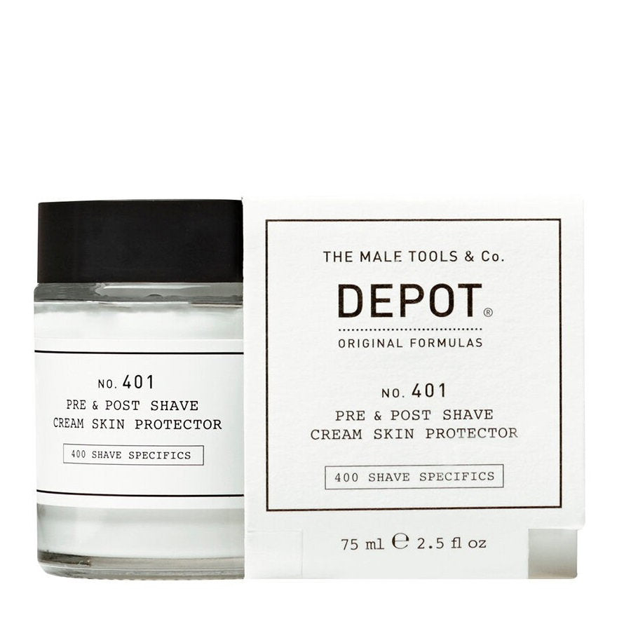 Depot, 400 Shave Specifics No. 401, Soothing, Pre & Post Shaving Cream, 75 ml