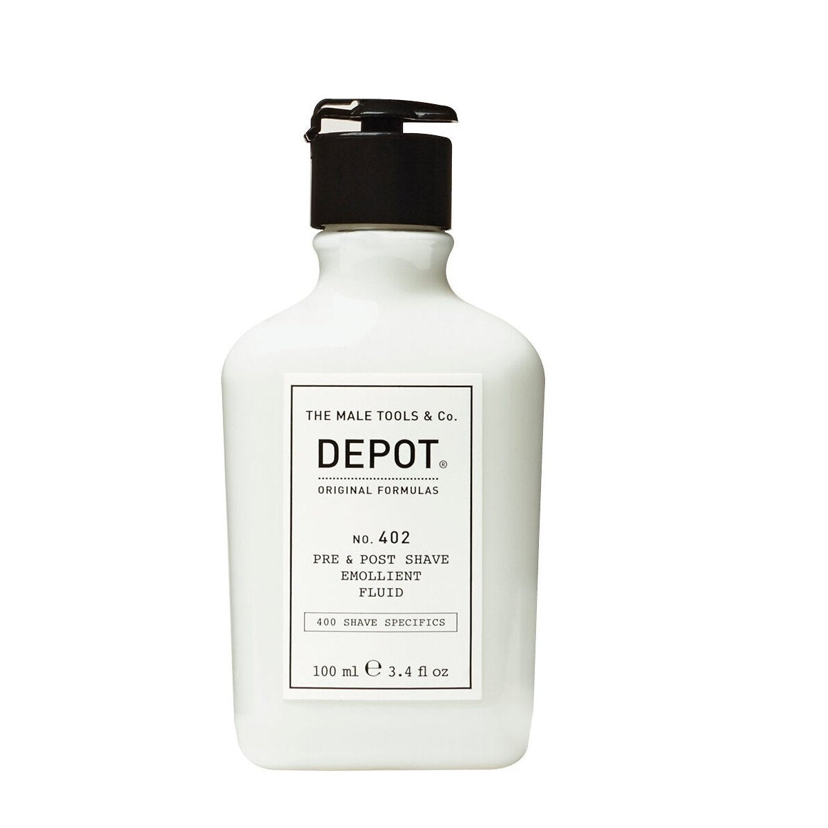 Depot, 400 Shave Specifics No. 402, Essential Oils, Soothing, Pre & Post Shaving Fluid, 100 ml