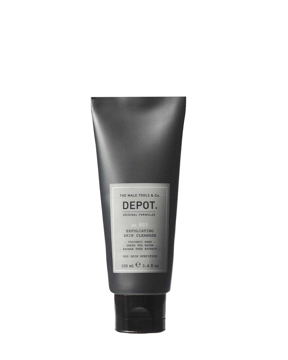 Depot, 800 Skin Specifics No. 802, Volcanic Sand, Exfoliating Cleanser, 100 ml