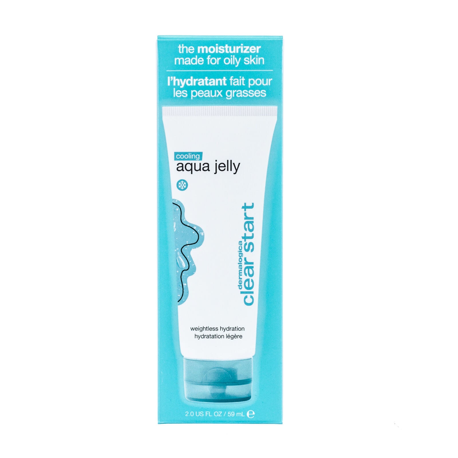 Dermalogica, Clear Start, Hyaluronic Acid, Cooling, Day & Night, Gel, For Face & Neck, 59 ml