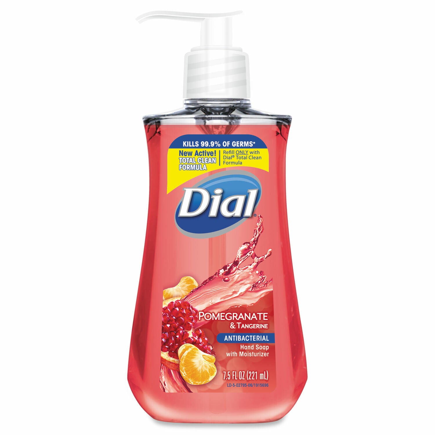 Dial, Antibacterial, Pomegranate & Tangerine, Liquid Soap, For Hands, 221 ml
