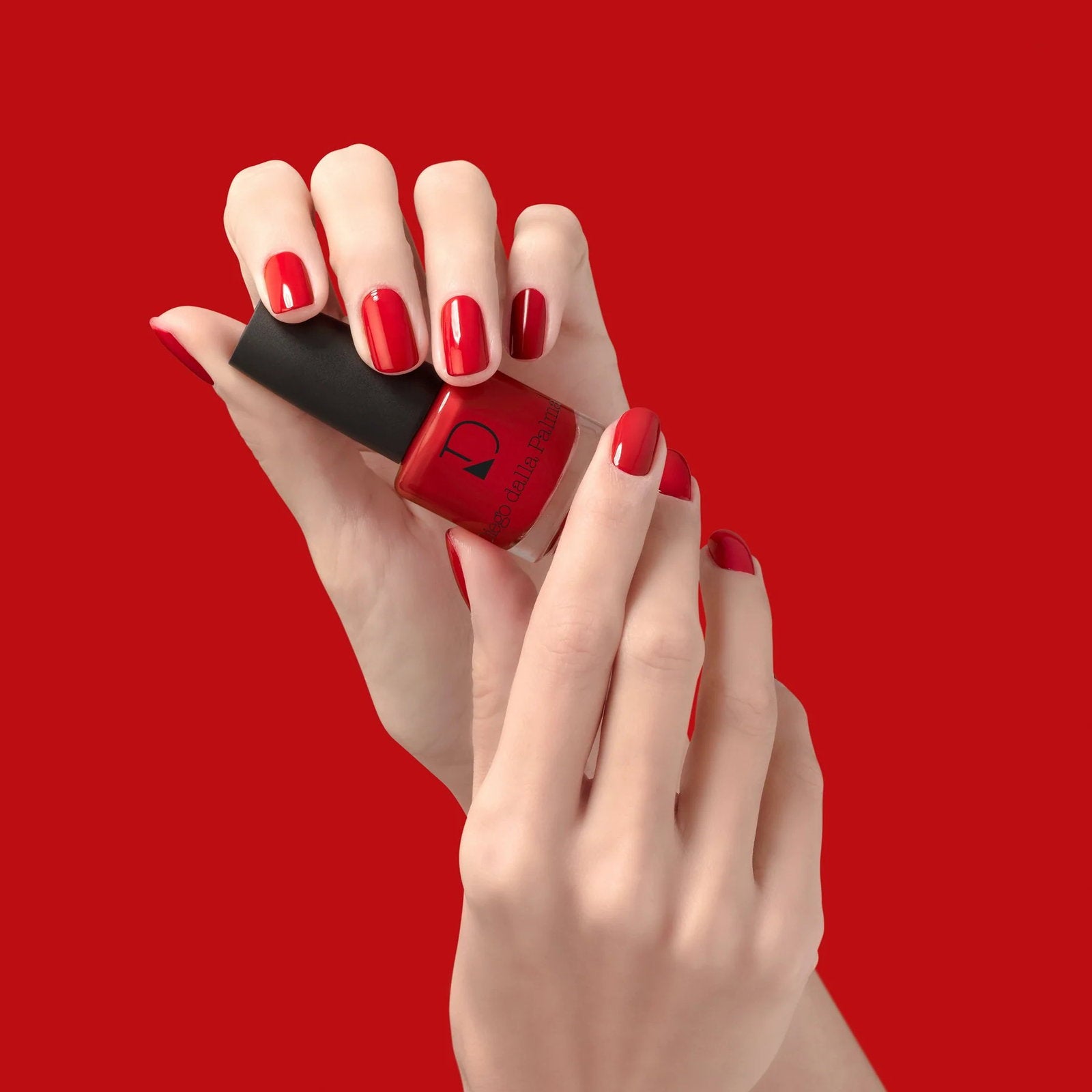 Diego Dalla Palma, Makeup Nails, Toluene-Free, Full-Coverage, Nail Polish, 224, Red Passion, 14 ml