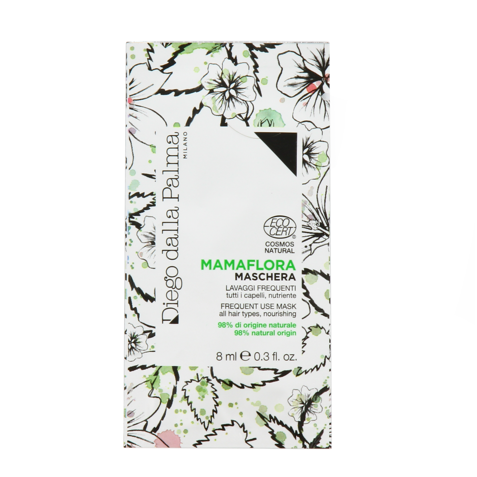 Set, Diego Dalla Palma, Mama Flora, Silicone Free, Hair Treatment Cream Mask, For Nourishing, 15 pcs, 8 ml