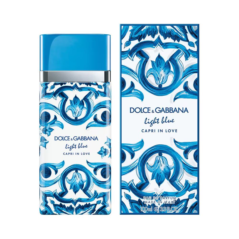 Dolce & Gabbana, Light Blue Capri In Love, Eau De Toilette, For Women, 100 ml