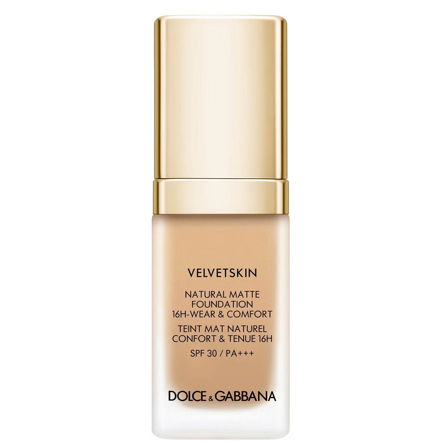 Dolce & Gabbana, Velvetskin, Matte, Liquid Foundation, 335C, SPF 30, 30 ml