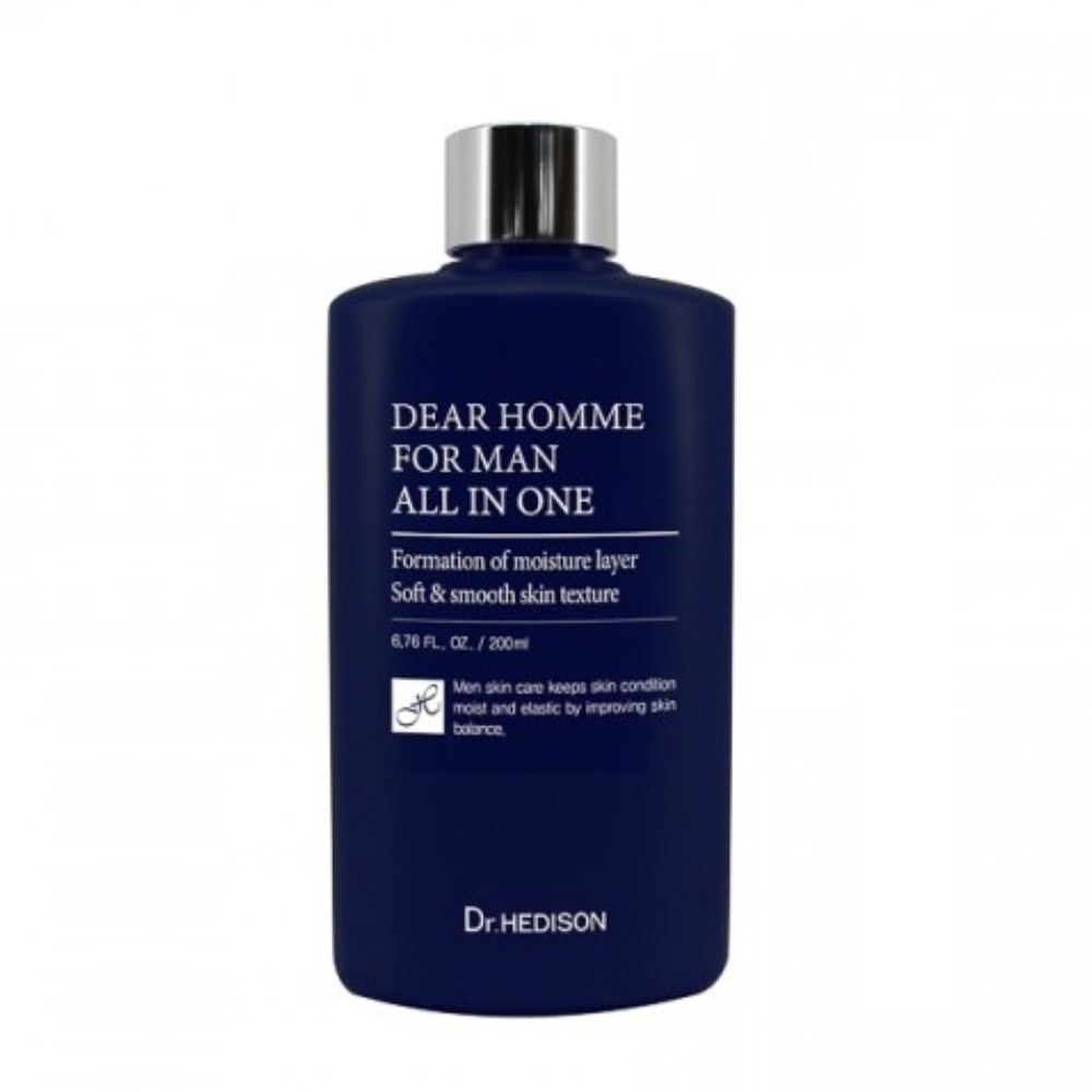 Dr. Hedison, Dear Homme, Smoothing, Serum Cream, For Face, 200 ml