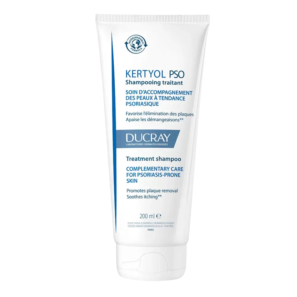 Ducray, Kertyol PSO, Hair Shampoo, For Rebalancing, 200 ml