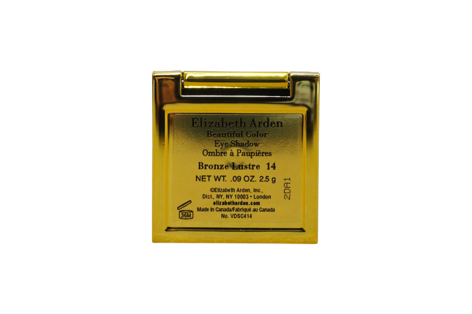 Elizabeth Arden, Beautiful Color Mono, Eyeshadow Powder, 14, Bronz Lustre, 1 Shade, 2.5 g