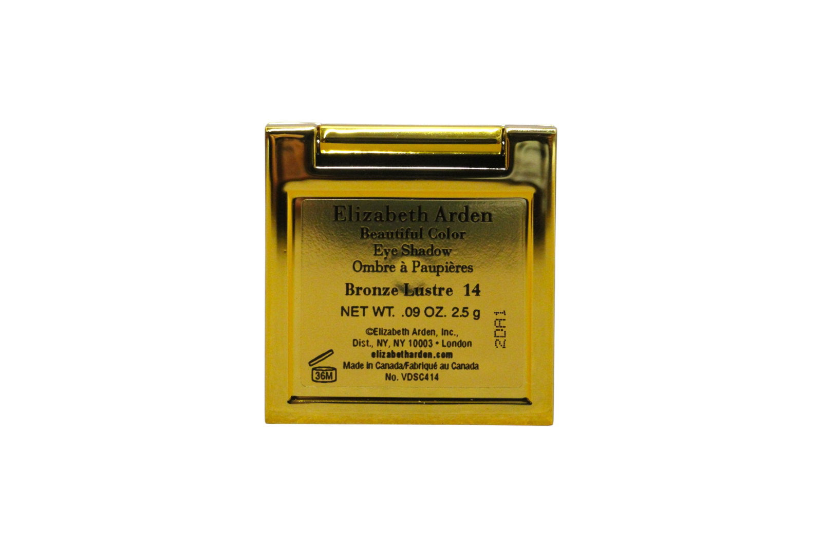 Elizabeth Arden, Beautiful Color Mono, Eyeshadow Powder, 14, Bronz Lustre, 1 Shade, 2.5 g