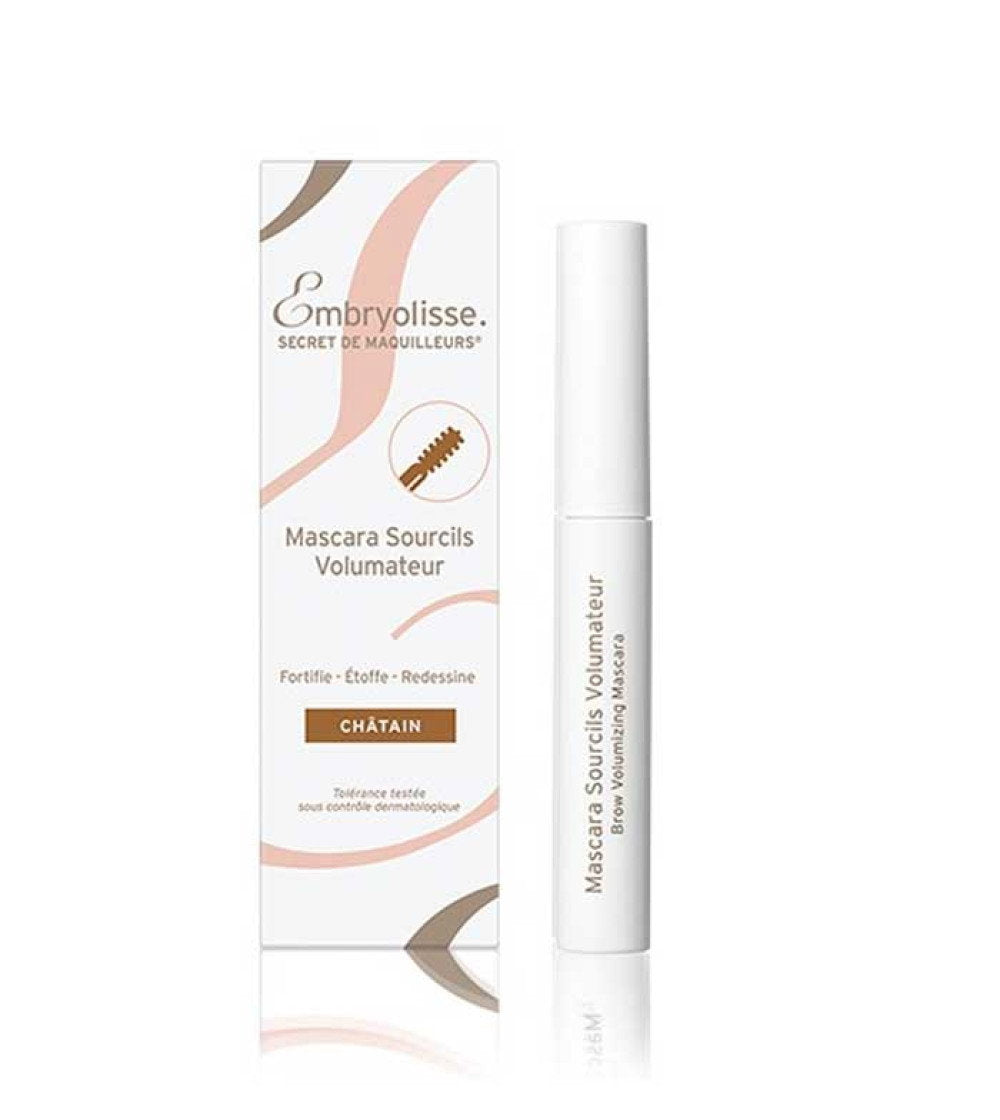Embryolisse, Embryolisse, Volumizing, Eyebrow Gel, Light Brown, 5 ml