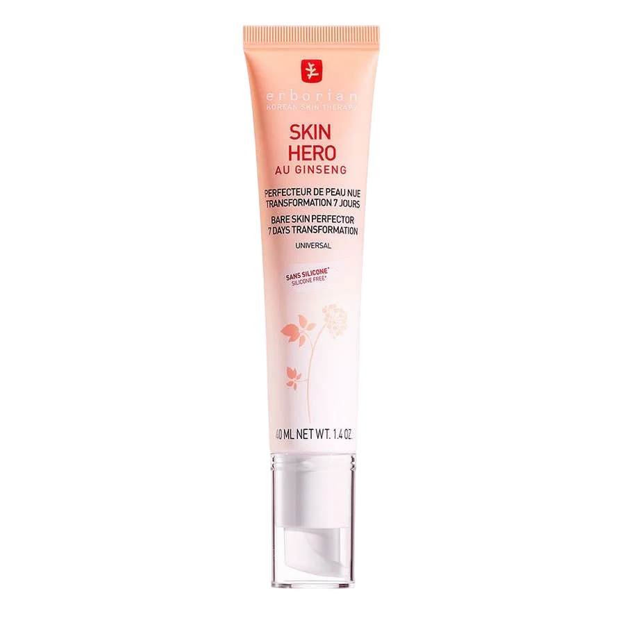 Erborian, Skin Hero, Ginseng, Smoothing & Illuminating, Emulsion, For Face, 40 ml