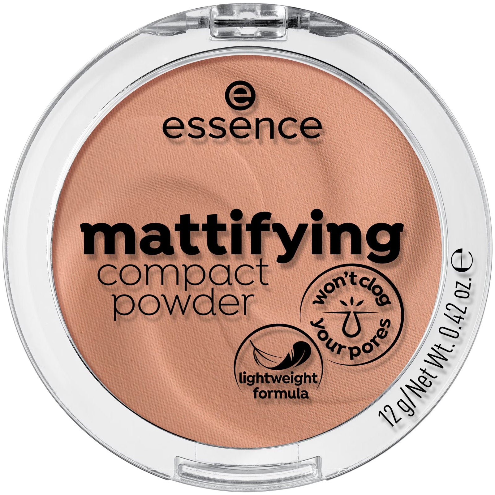Essence, Essence, Mattifying, Compact Powder, 02, Soft Beige, 12 g