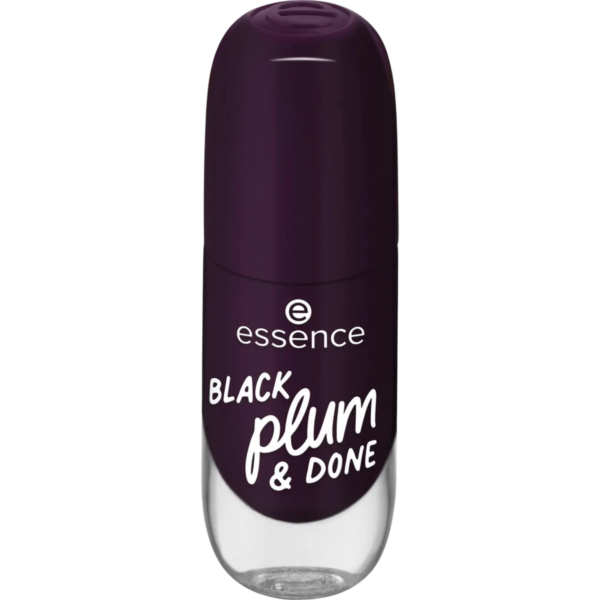 Essence, Gel Nail, Nail Polish, 84, Black Plum & Done, 8 ml