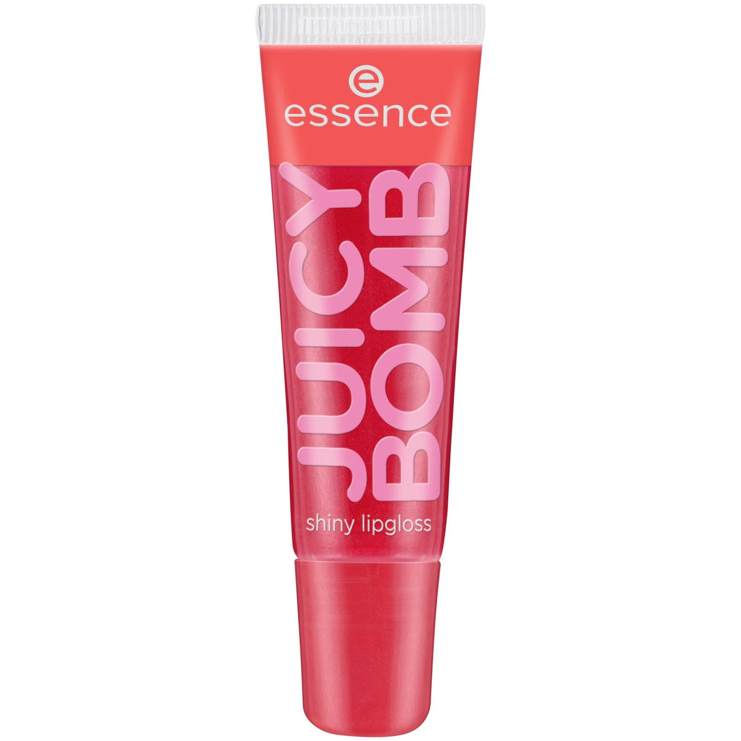 Essence, Juicy Bomb, Shiny, Lip Gloss, 104, Poppin’ Pomegranate, 10 ml