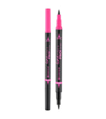Essence, Line It Like a Pro!, Double-Ended, Liquid Eyeliner, 01, Black, 1.2 ml