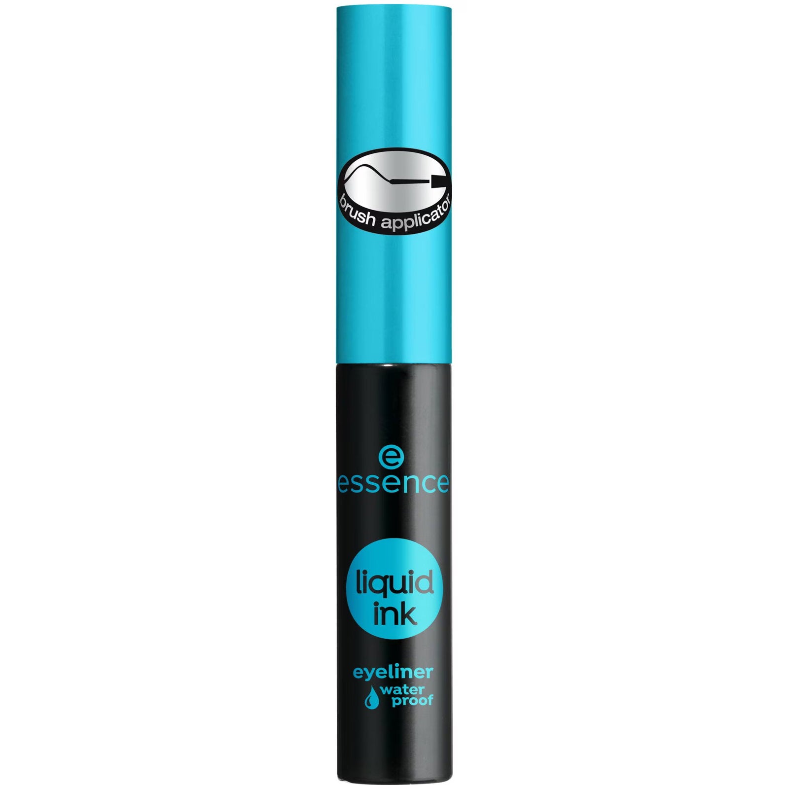 Essence, Liquid Ink, Waterproof, Liquid Eyeliner, Black, 3 ml