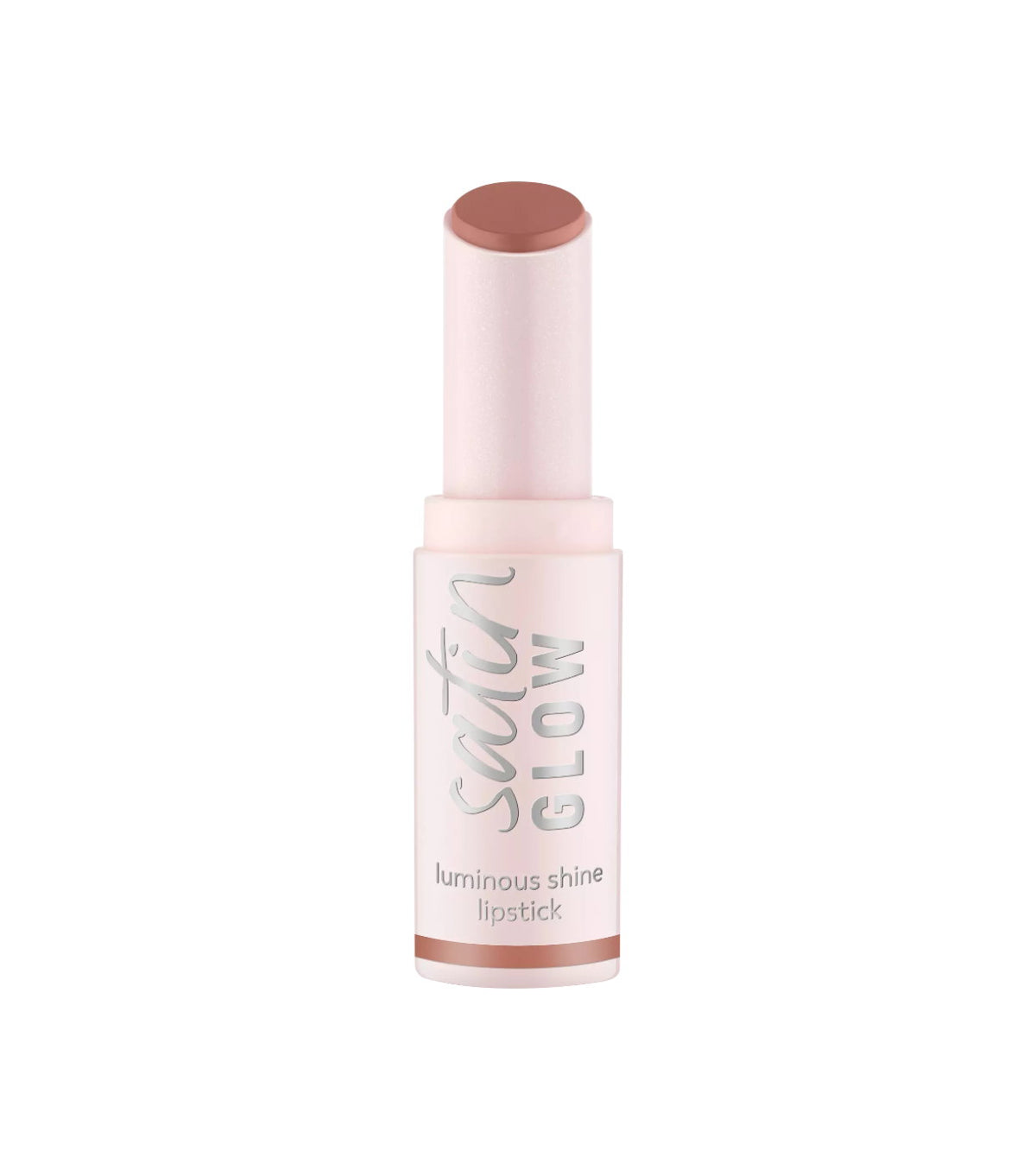 Essence, Satin Glow, Luminous, Cream Lipstick, 01, Whole Latte Love, 3.5 g