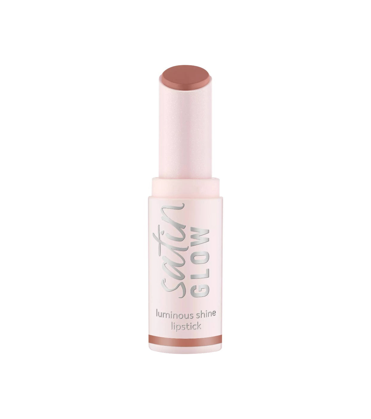 Essence, Satin Glow, Luminous, Cream Lipstick, 01, Whole Latte Love, 3.5 g
