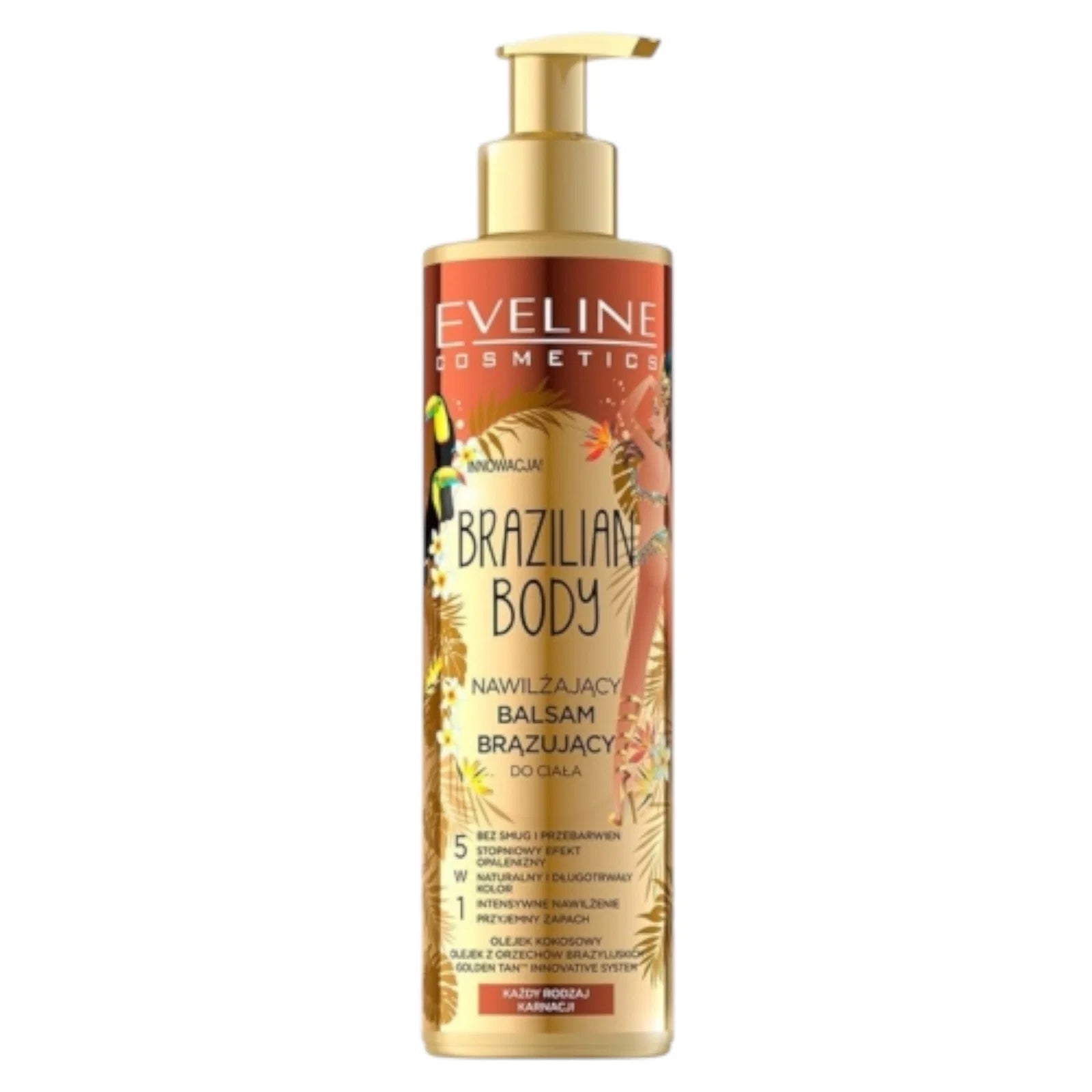 Eveline Cosmetics, Brazilian Body, Hydration, Body Balm, 200 ml *Tester