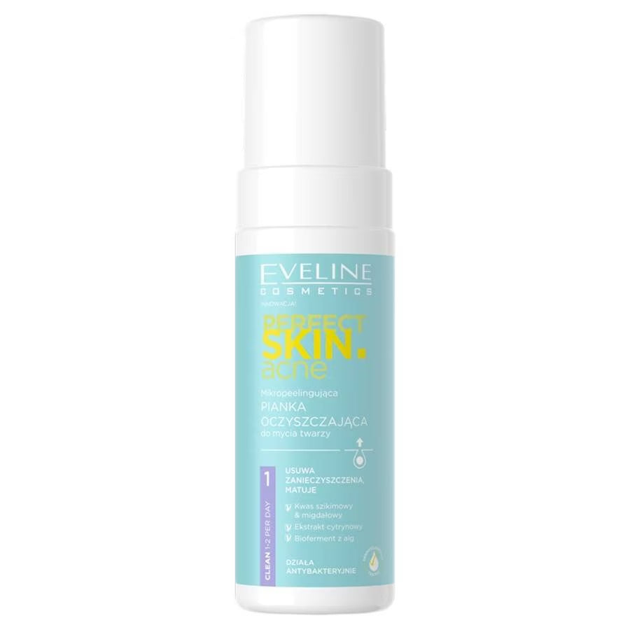 Eveline Cosmetics, Perfect Skin.Acne, Cleansing, Cleansing Foam, 150 ml