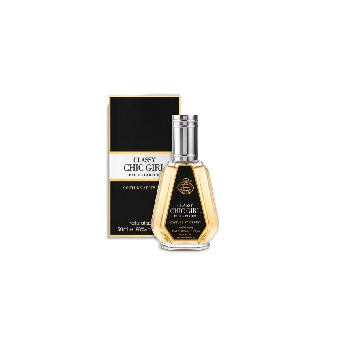 Fragrance World, Classy Chic Girl, Eau De Parfum, For Women, 50 ml