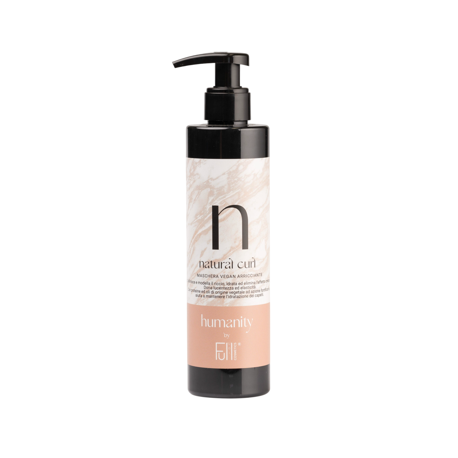 Full Cosmetics, Natural Curl, Hair Treatment Cream Mask, Anti-Frizz, 250 ml