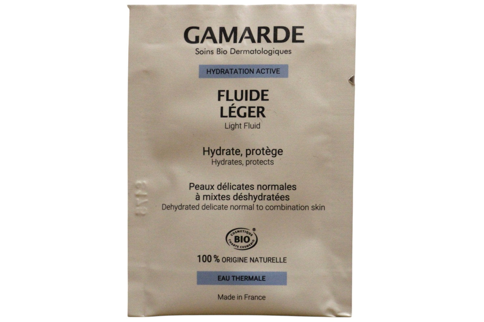 Gamarde, Gamarde, Bio, Hydrates, Fluid, For Face, 3 ml *Sample